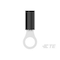 Te Connectivity Ring Terminal, #10 Stud Size, 1.65 mm², 600 V, PVC Insulated, Black 2-34146-4 - alternate 5